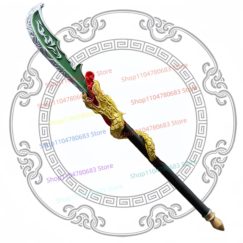 Klocki konstrukcyjne Trzy Królestwa Guan Yu Wojownik Mini Figurka Model do Składania Ekspozycja Anime Kreskówka Akcesoria Kolekcjonerskie Zabawka Prezent