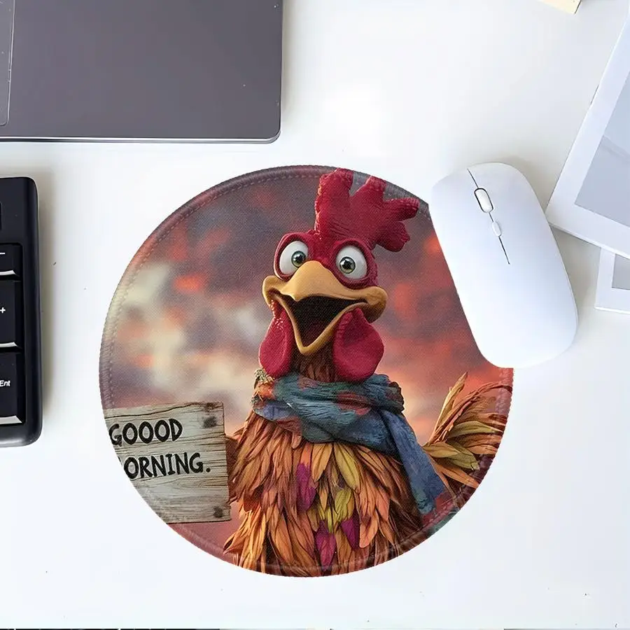 

overlock 1pc Mouse Pad Game Console Pad office Pad Computer Laptop Pad Keyboard Mouse Pad Desk accessories Fire Rooster