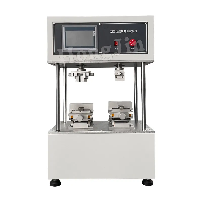 

Rotary Switch Life Tester Mobile Phone Switch Button Fatigue Tester Intelligent Pneumatic Clamping Switch Button Tester