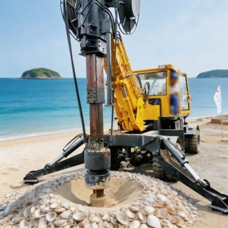 155kN Torque SR155 Rotary Drilling Rig Drill Rig Borehole Machine 56m Depth 1500mm Diameter for Infrastructure Work