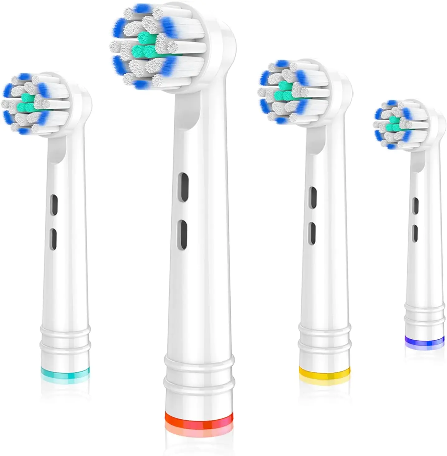 Brush Head Refills for Oral B Braun Model 3756 3757 3744 3765 3738 4729 4739 Toothbrush Soft Ultrathin Bristles for Pro Gum Care