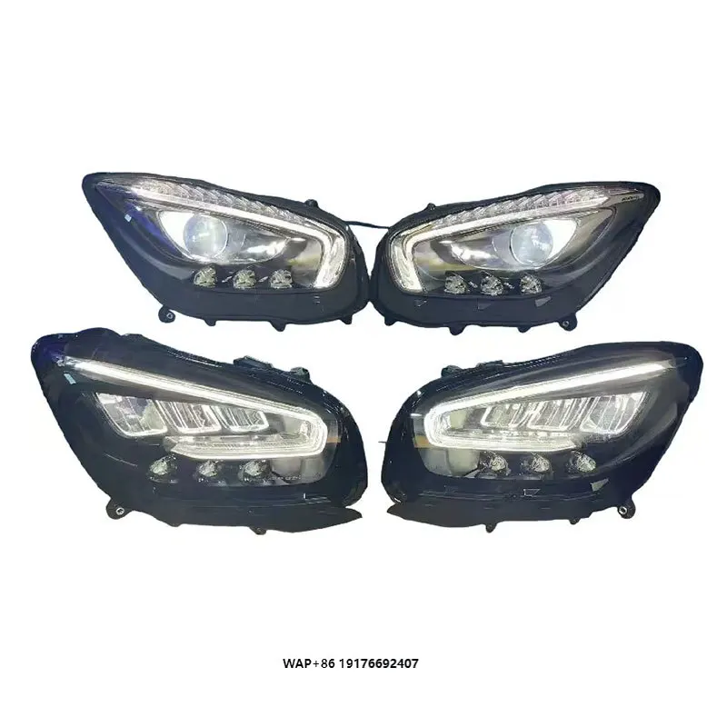 LED Head Lamps for C190 2015 2021 GT 6000K Headlights LED Upgrade Front Lamp LED Projectors