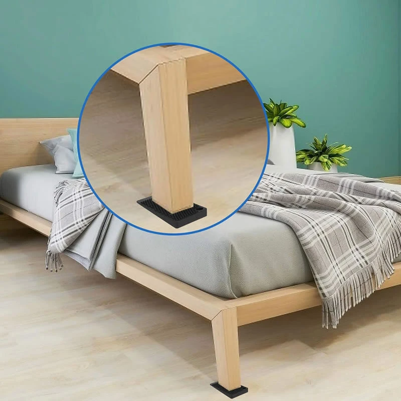 10PCS Adjustable Plastic Furniture Table Levelers Leveling Shims Height Wedges Furniture Gasket Table Chair Balance Foot Gasket image 5