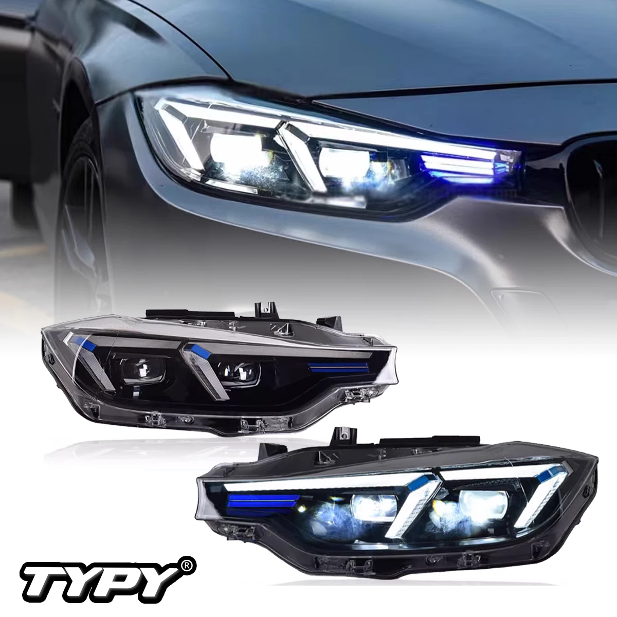 

TYPY Car Lights LED Headlamps For BMW F30 Headlights Projector Lens F35 Front Lamps 318i 320i 325i 328i 330i 335i DRL Auto Parts