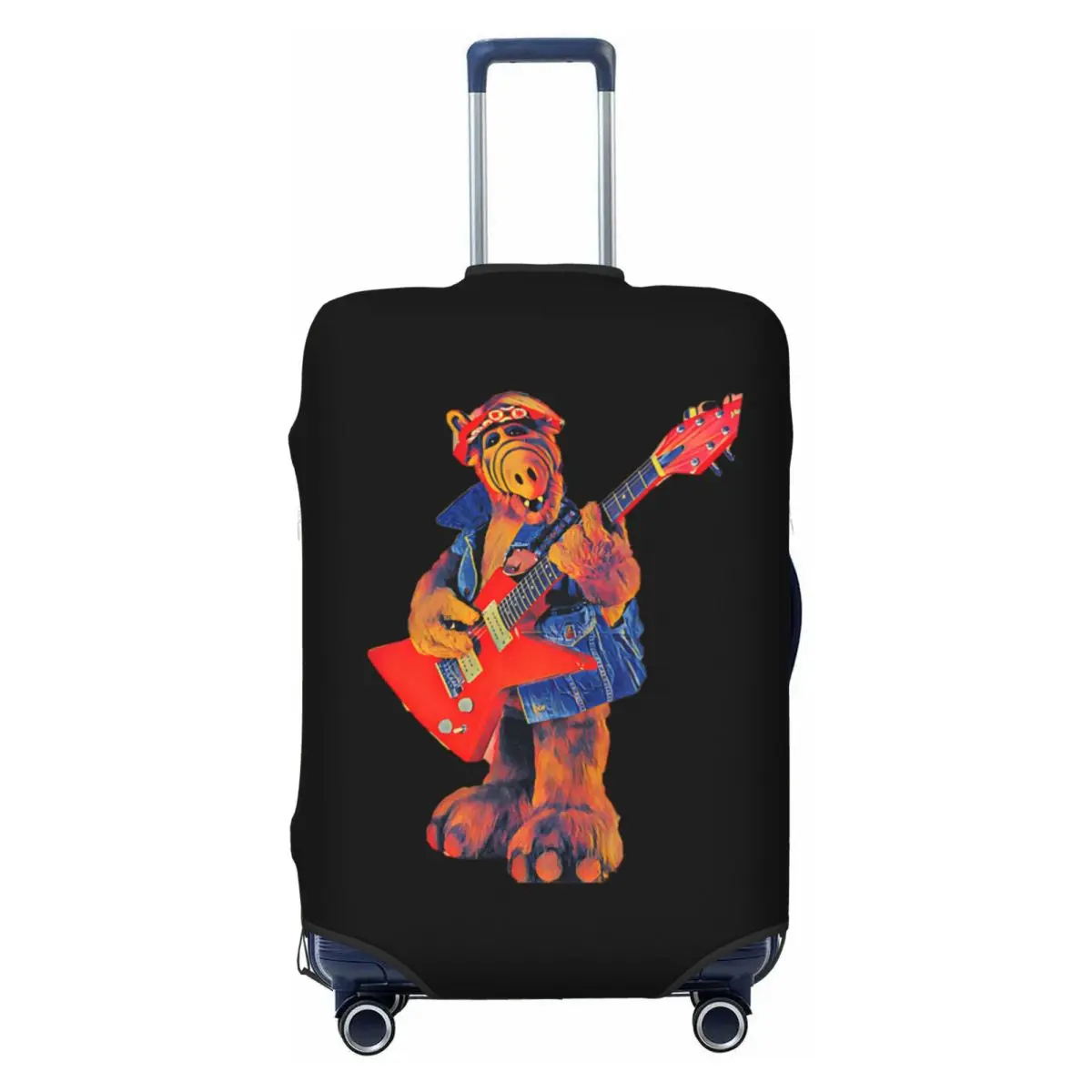 

Пользовательский ТВ-шоу ALF музыкальный чехол для багажа эластичный дорожный чемодан защитные чехлы костюм для 18-32 дюймов