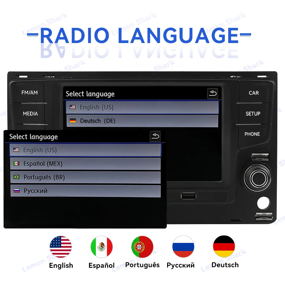 5GD035280B Noname Carplay راديو السيارة أندرويد السيارات 6.5 بوصة MQB MIB MirrorLink ستيريو لشركة فولكس فاجن جولف 7 MK7 السابع باسات B8 تيجوان