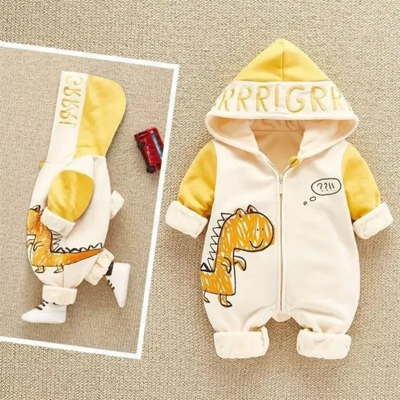 acão de Bebê For com Fce Quente, Estilo Fofo para Primavera e Outono, Roupa de Bebê para Engatinhar, Novo Lançament...