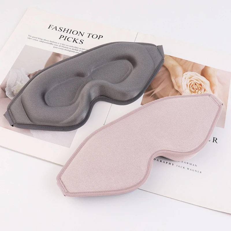 1PC Rebound Memory Foam 3d Three-dimensional Deep Eye Socket Light-shading Aviation Sleep Eye Protection Mask