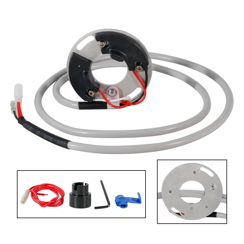 Motorrad-Stator-Pickup-Pulser-Spule für Moto Guzzi V35 1977-1987, V50 1977-1990, V65 1982-1992, OEM: 19708520 27708520 – Detail 1