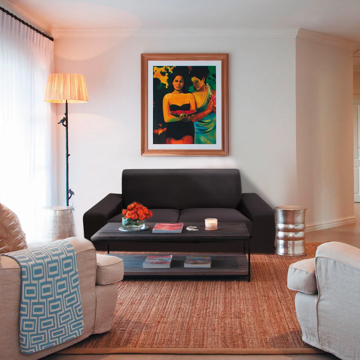 

1Pcs Adjustable Polyester Sofa Cover Slipcover Set Black Furniture Protector Anti-Spill Stain Wear Tear Slipcover Set