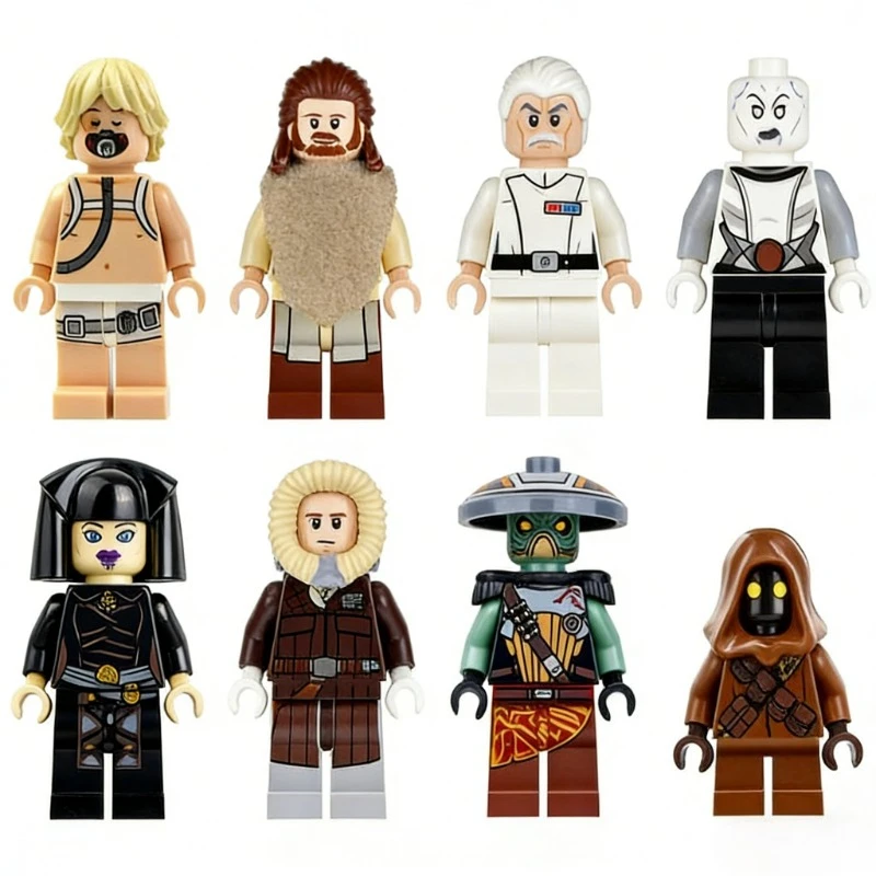 

Конструкторы Hot Toys: Минифигурки, строительные блоки, фигурки Люка Скайуокера, Хана Соло, Джавы, Эмбо. Коллекционные игрушки для детей, подарки.