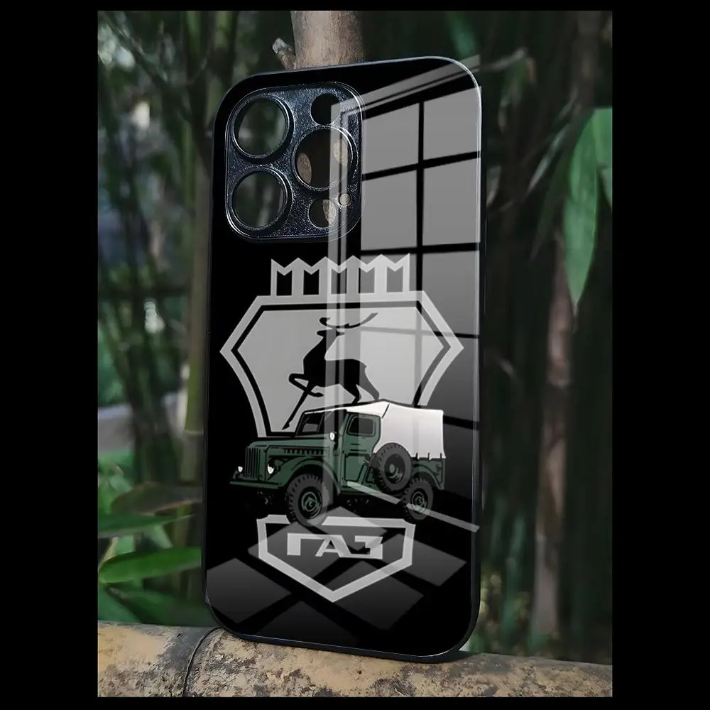 Custodia per cellulare nera con logo GAZ di marca per OPPO A 55 54 One Plus 8T 92s A93s A94 95 8 9 7 Pro FindX3 X5PRO RENO4 RENO7 Reno4se