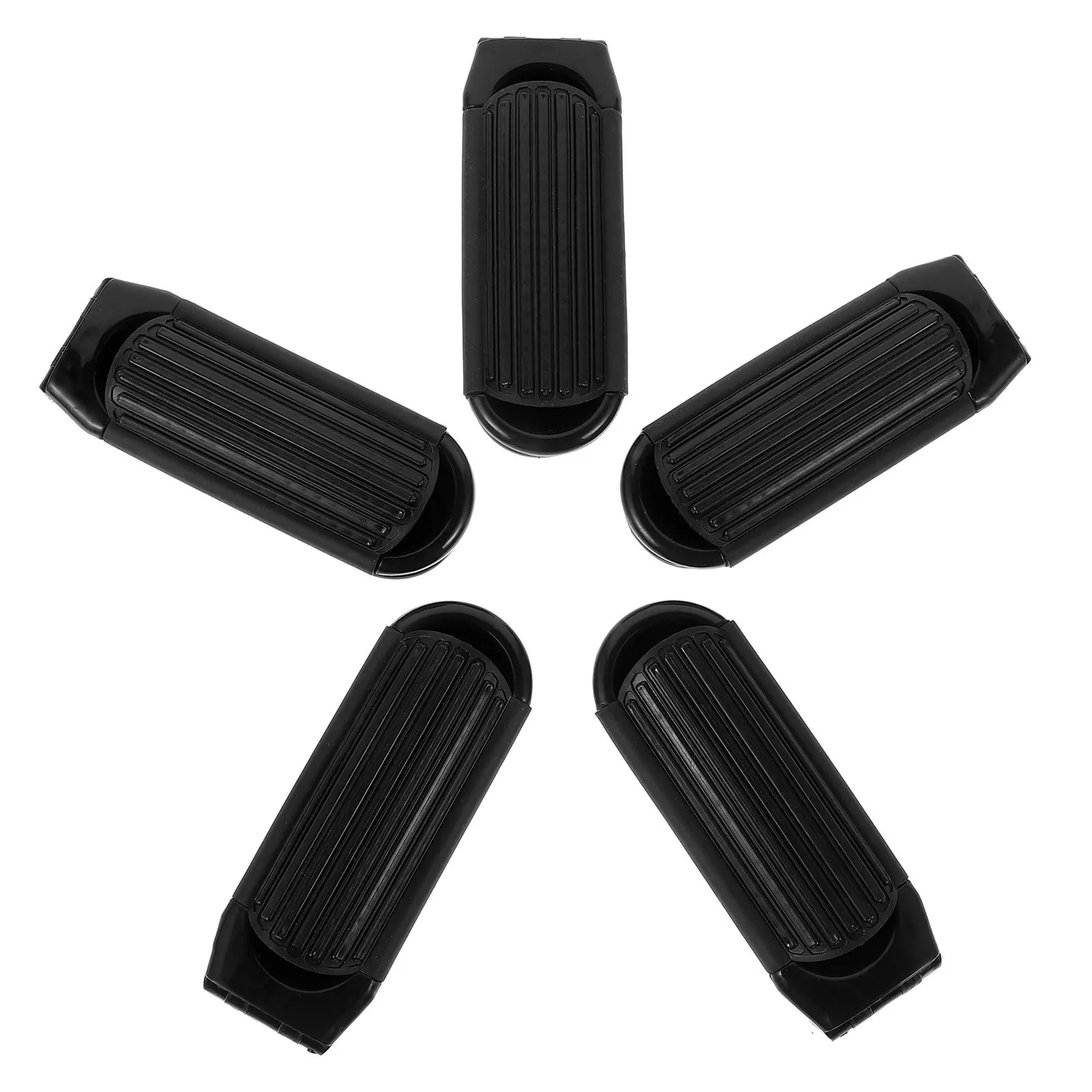 5Pcs Foldable Hair Combs with Mirror Portable Mini Travel Hairdressing Tools Detangling Combs Compact Ergonimic Handle