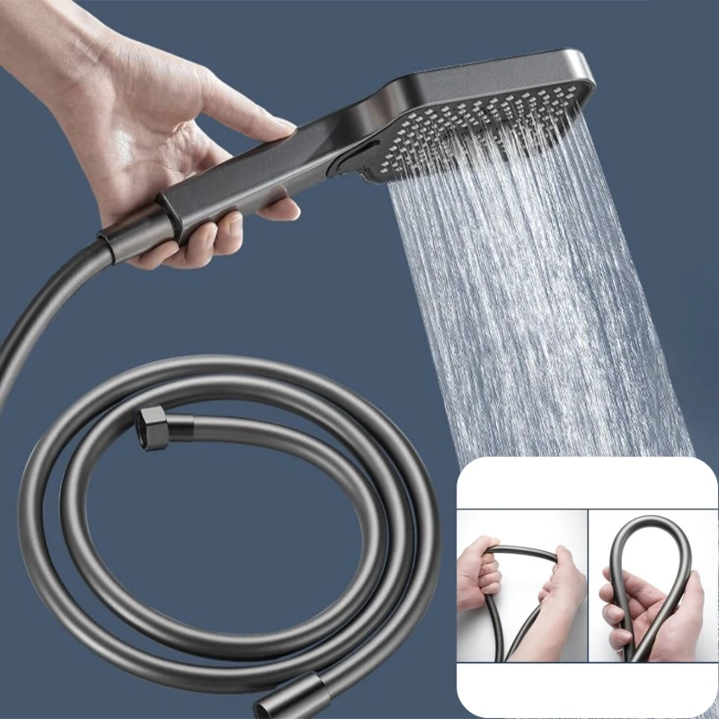 High Pressure Shower Hose Plumbing For Bathroom Accessories PVC Flexible Handheld Anti Winding GI/2 Universal Hose