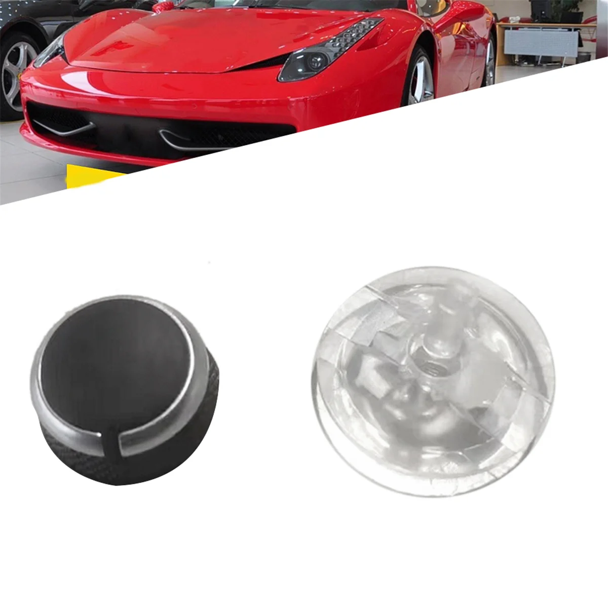 Car Reversing Mirror Switch Separate Replacement Button for 458 Spider T F12 259909