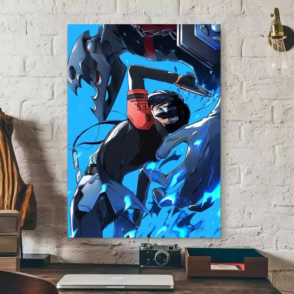 Makoto - Persona 3 Aigis P3 Anime Character Poster HD Print Wall Art Home Decor
