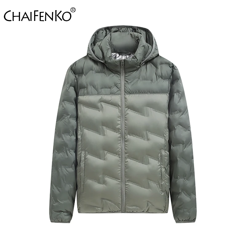 

Winter Windproof Comfortable Men Parka Outdoors Simplicity Keep Warm Solid Casual Coat New Fashion Thicken Hooded Jacket Men
