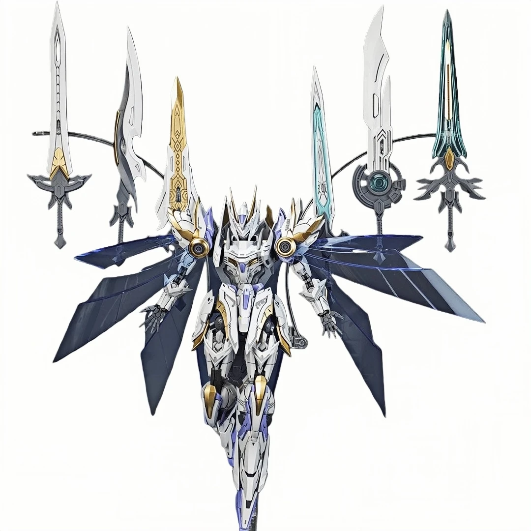 

SNAA Original Knights of Round Table Giant Roaring Axe Aegis Knight Poseable Model Kit Collectible Figure W/Dual Armor Modes