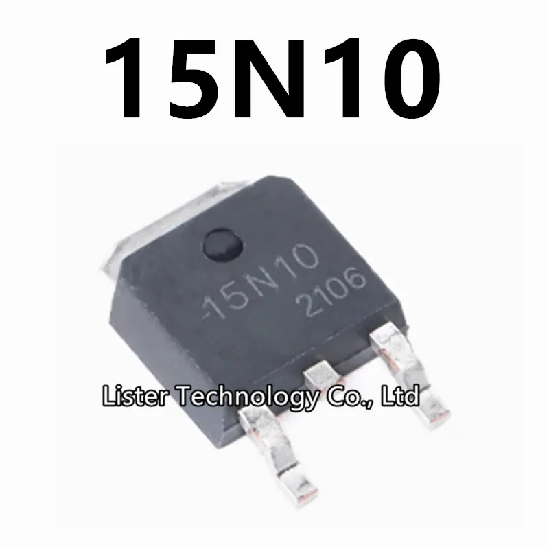 20 ~ 100 pz/lotto nuovo MOSFET a canale N 15 n10 TO-252 15A 100V SMD TO252