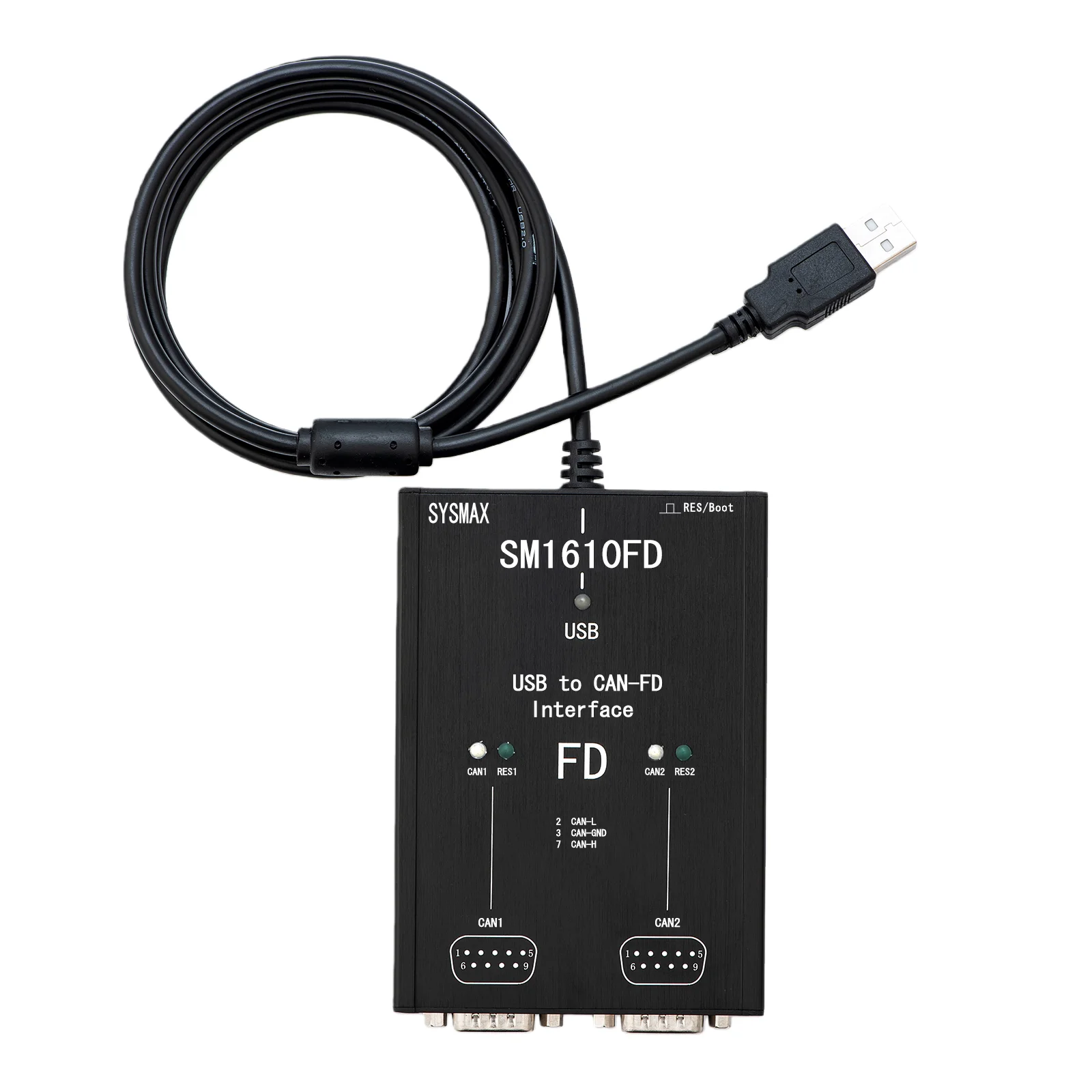 SM1610 Domestic Alternative Vector VN1610 Dual Channel CANFD Support CANoe CANape Software