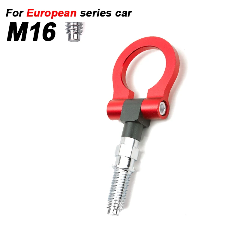 Universeller Rennsport-Abschlepphaken Vorne und Hinten Autoanhängerhaken Traktionshaken für M16 Europäische Autos M18 Japanische Autos in Verschiedenen Farben – Detail 15