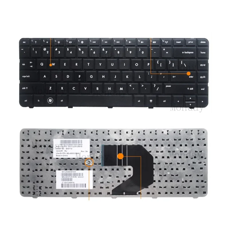 

Клавиатура HSTNN-Q72C для HP G4 1000-1408TX 1212TU 1116TX 1117TX