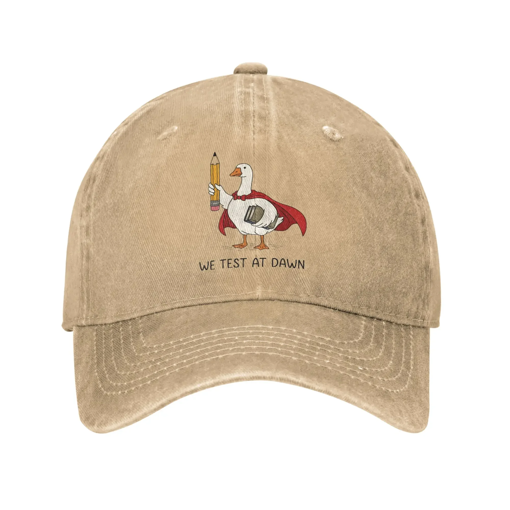 Men Women WE Test AT Dawn Cap Merch Baseball Caps Fashion Snapback Hat Adjustable