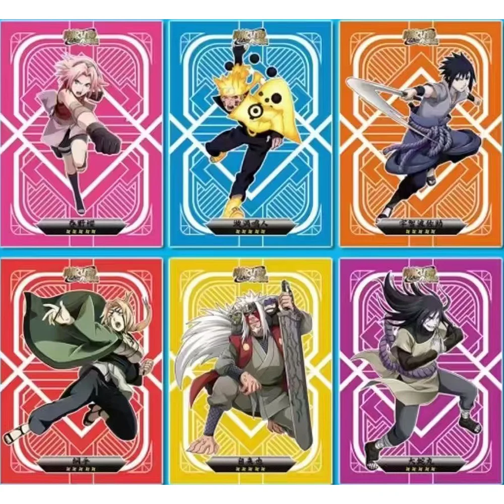 Wholesale Naruto Cards Booster Collection Card Uzumaki Sasuke Ninja Game Rare Cards Box Flash Cards Toys Children Christmas Gift