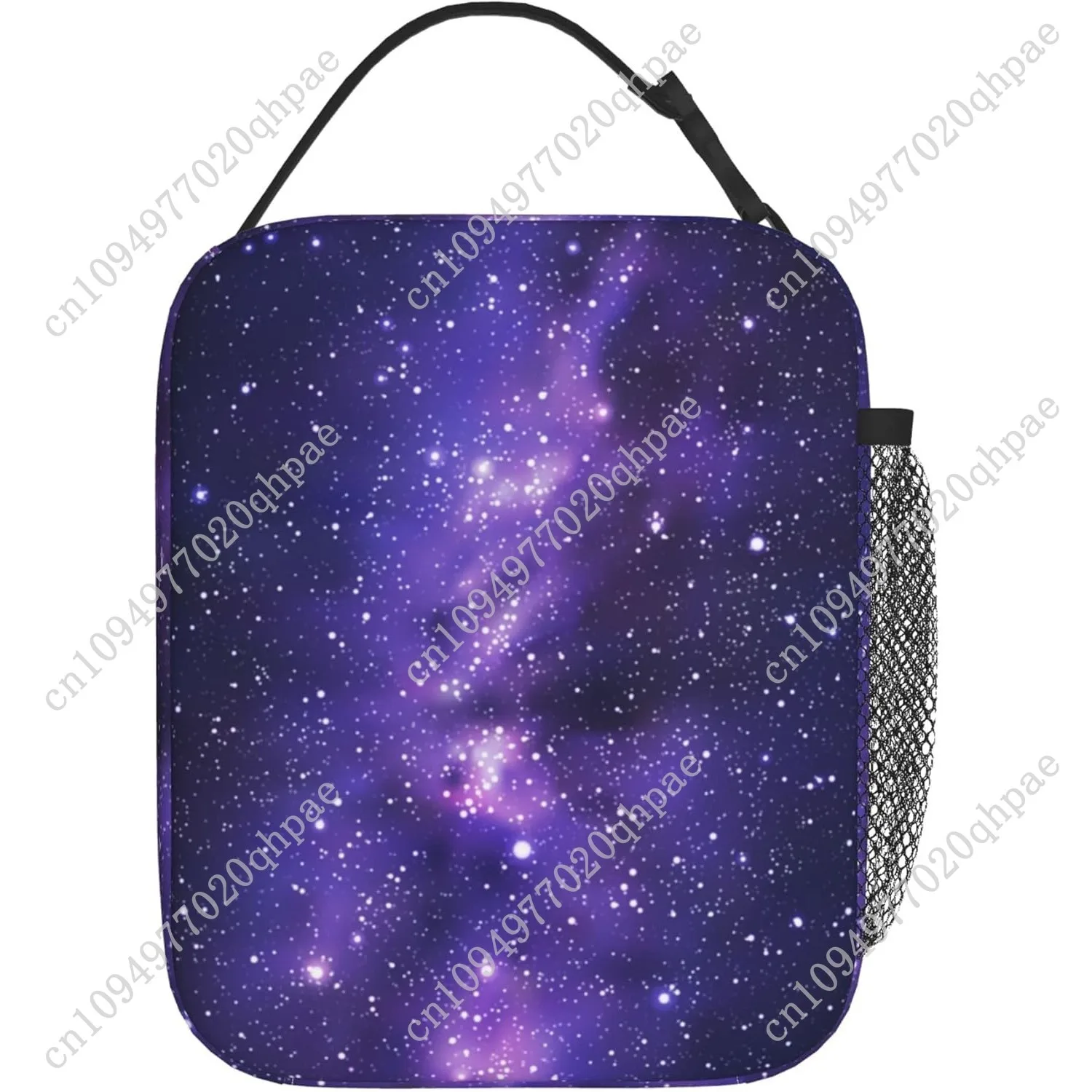 السماء المرصعة بالنجوم أكياس الغداء للرجال النساء بنين بنات قابلة لإعادة الاستخدام حمل أكياس الغداء لمكتب العمل المدرسة نزهة التخييم العزل الحراري