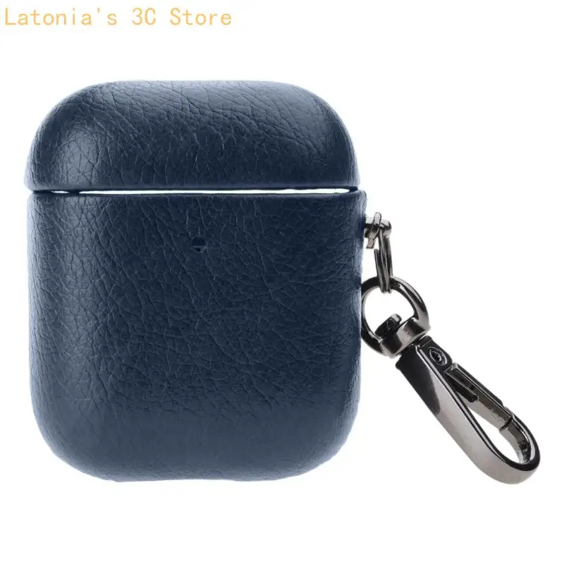 Elegant Leather Texture for Pods Cover Full Protections and Easy Access X3UB