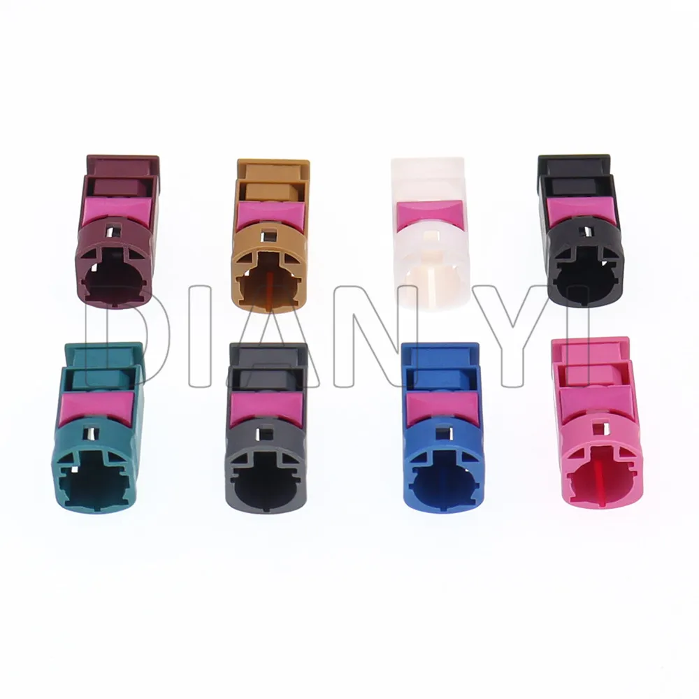 1 Set LVDS 4 Way Connector Male Auto Socket AC Assembly Universal Auto Fakra Plug