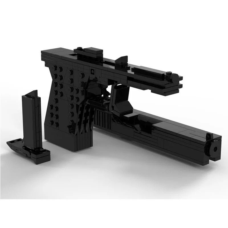 

MOC-241671 Пистолет Blowback Строительные блоки Модель Блоки Сборка Модель Головоломка Детская игрушка Креативные военные подарки на день рождения 450 шт.