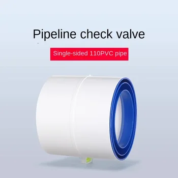 Egzoz borusu Fan çek valf yuvarlak PVC aralığı davlumbaz Backdraft damperi hava kanalı havalandırma ızgara banyo mutfak aksesuarları için