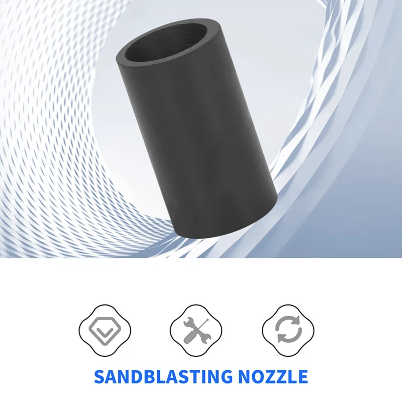 35X20X6Mm B4C Boron Carbide Air Sandblaster Nozzle Sandblasting Tool Tip Abrasive Blasting Sandblast Cabinet Tool