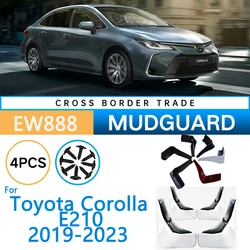 Fender for Toyota Corolla E210 Accessorie 2019 2020 2021 2022 2023 Car Baking Paint Mud Flaps Guard Wheel Front Rear Splash Flap