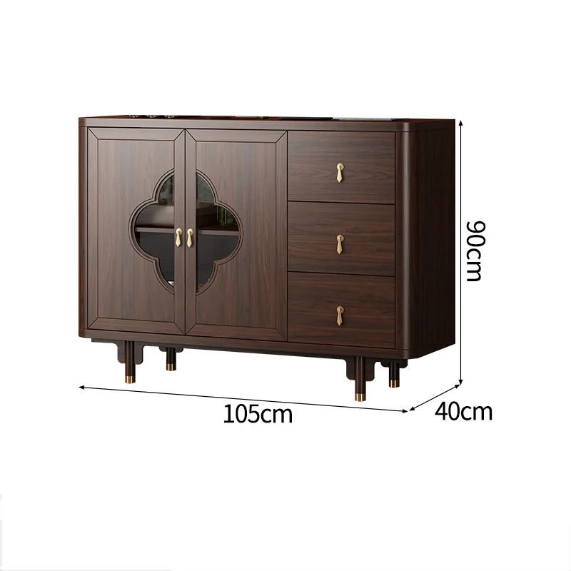 Modern Divider Design Custom Solid Wood Dining Room Kitchen Cabinets Complete Sideboard Home Cabinet Showcase Storage Design