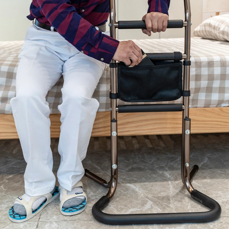 Assisting Mobile Stand Up Booster Elderly People Bathroom Non Perforated Toilet Armrest Can Lift Up Down To Assist with Stand Up