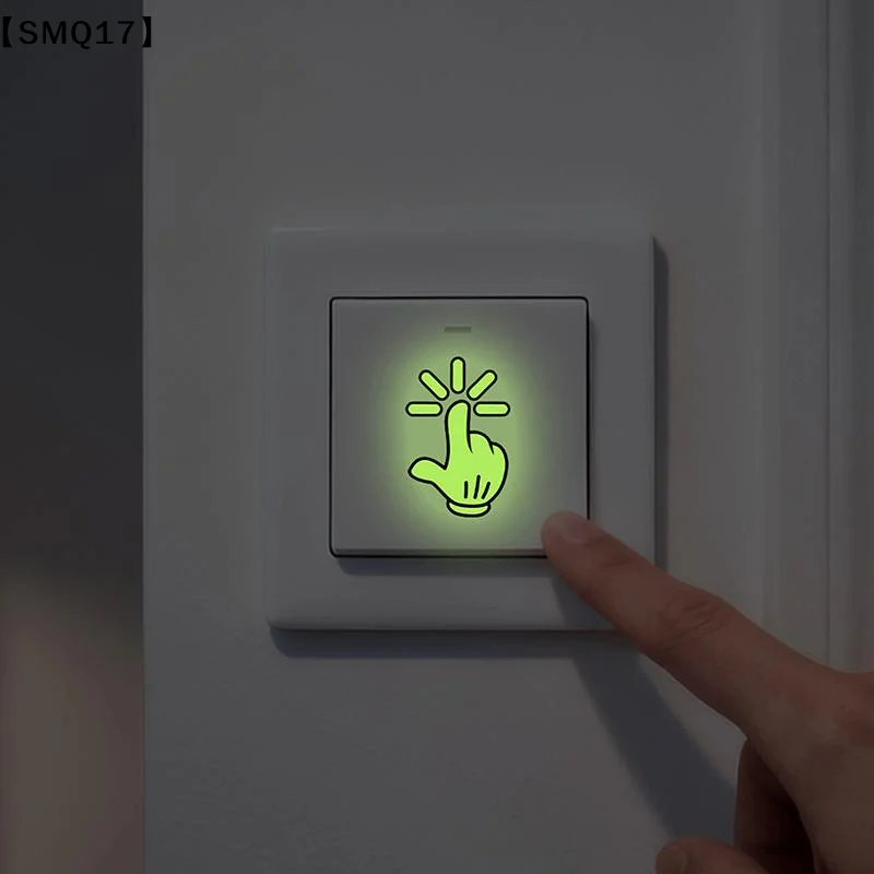 Indicator Button Luminous Stickers Suitable For Switch, Stairs, Motorcycle, Glow-in-the-Dark Wall Decals, Home Decor【SMQ】