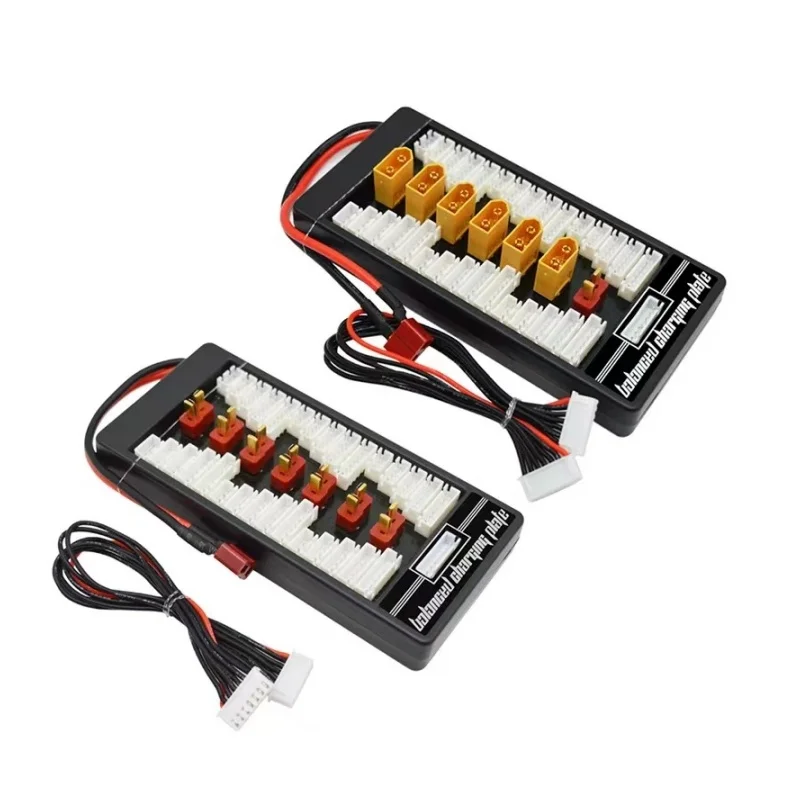 XT60 T-Plug Parallel Lipo Battery Balanced Charging Board 2-6S RC Battery For ISDT IMAX B6AC B6 Balance Charger