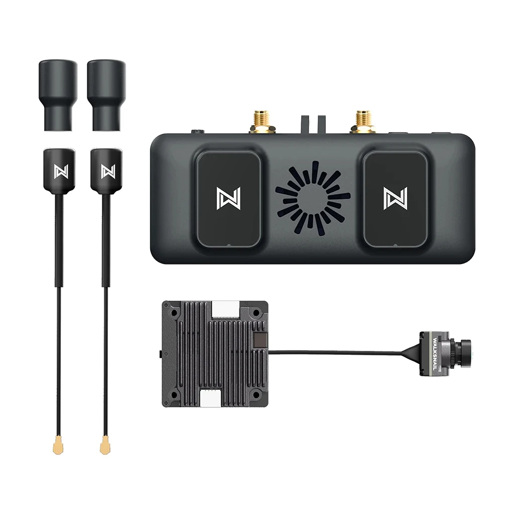 VoidFly Caddx Walksnail Avatar VRX 1080P/60FPS 4KM Distance Avatar 1S Kit / HD Micro Nano Kit for FPV Freestyle Drone RC Model