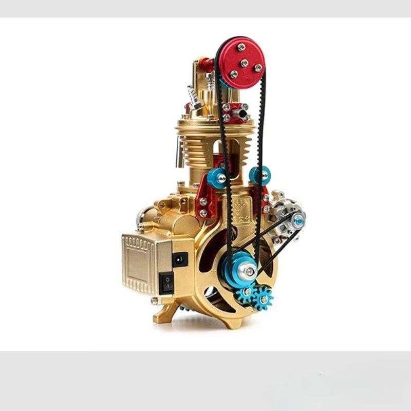 V8 単気筒全金属アセンブリミニカーエンジン物理モデルおもちゃ科学実験キット