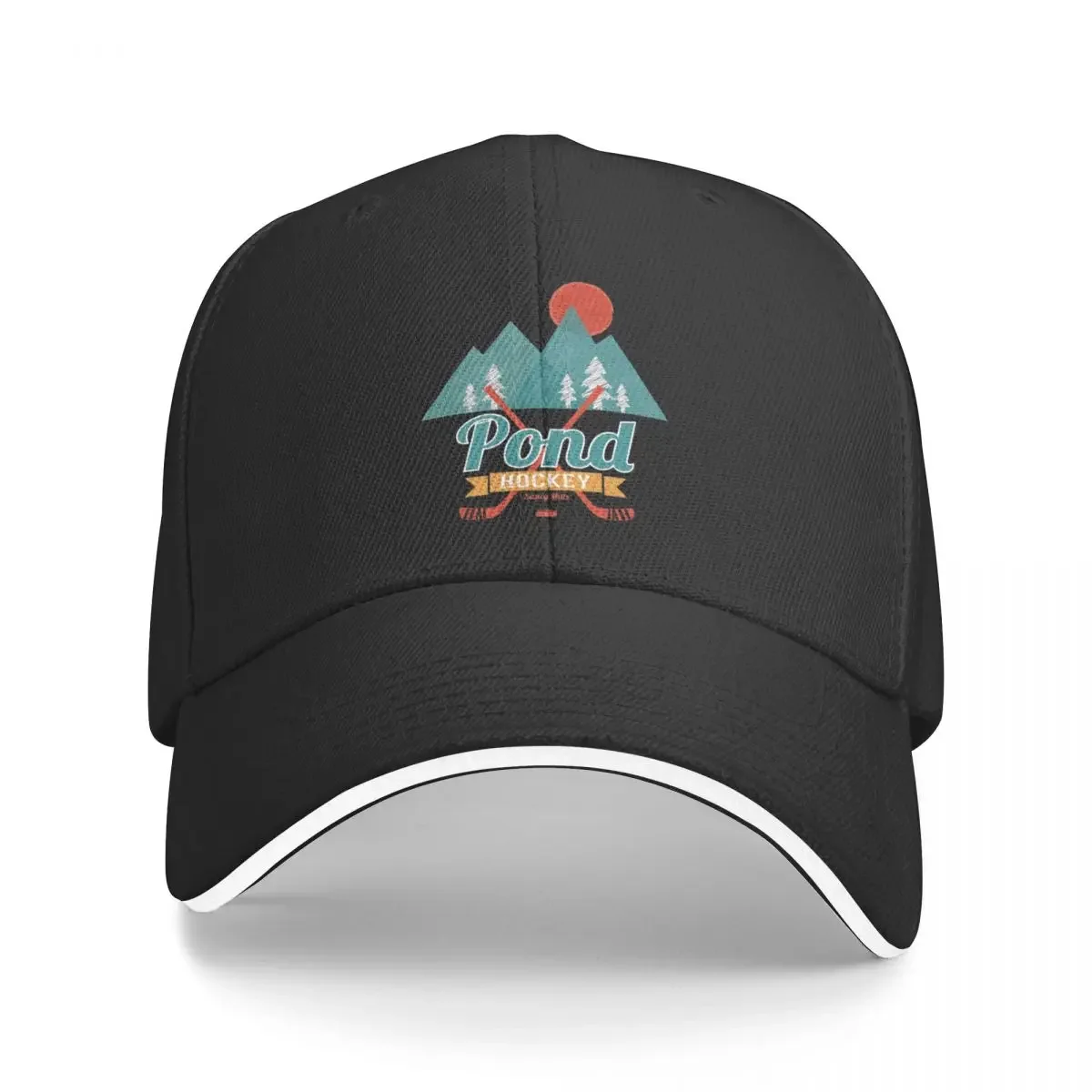 

Retro Pond Hockey Baseball Cap Anime Hat Luxury Cap Men's Women's