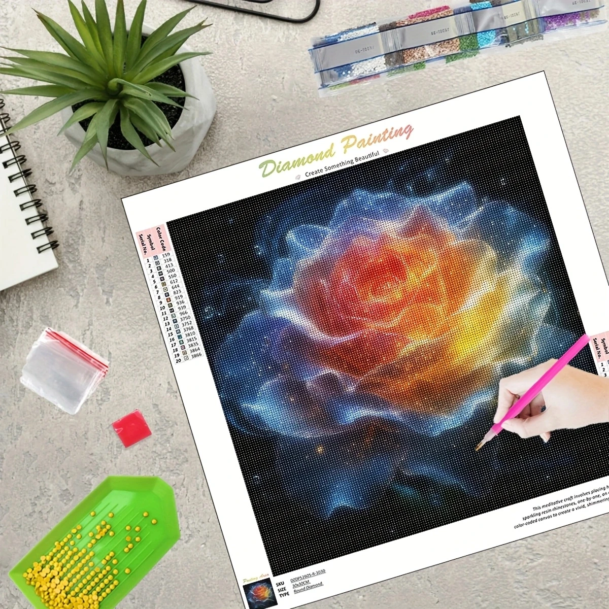 RUOPOTY Diamond Painting Kit A - Art Craft Idea review and price