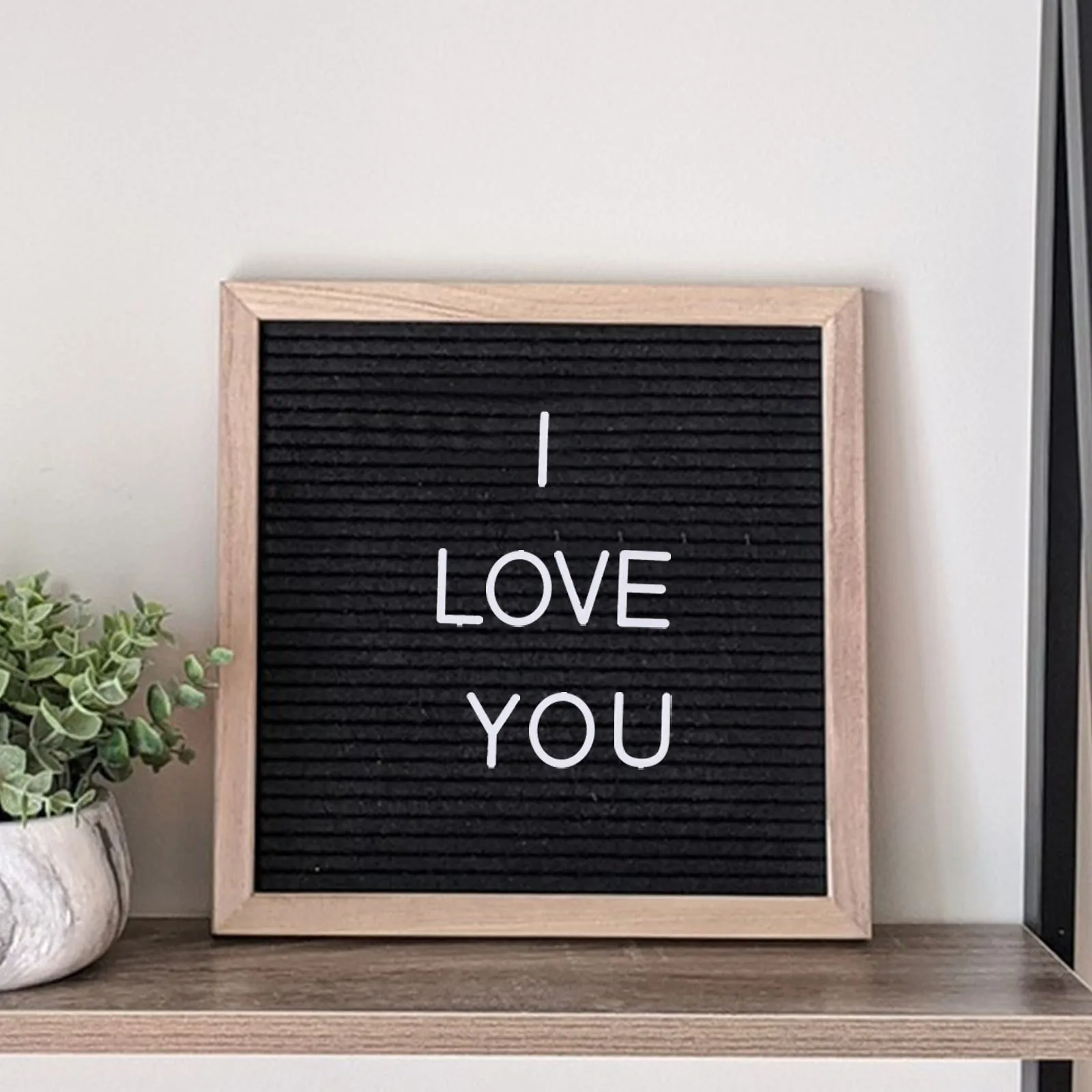 

2Pcs Felt Message Board Letters - Reusable Plastic Alphabet Symbols for DIY Word Boards Easy Mount Decorative Educational