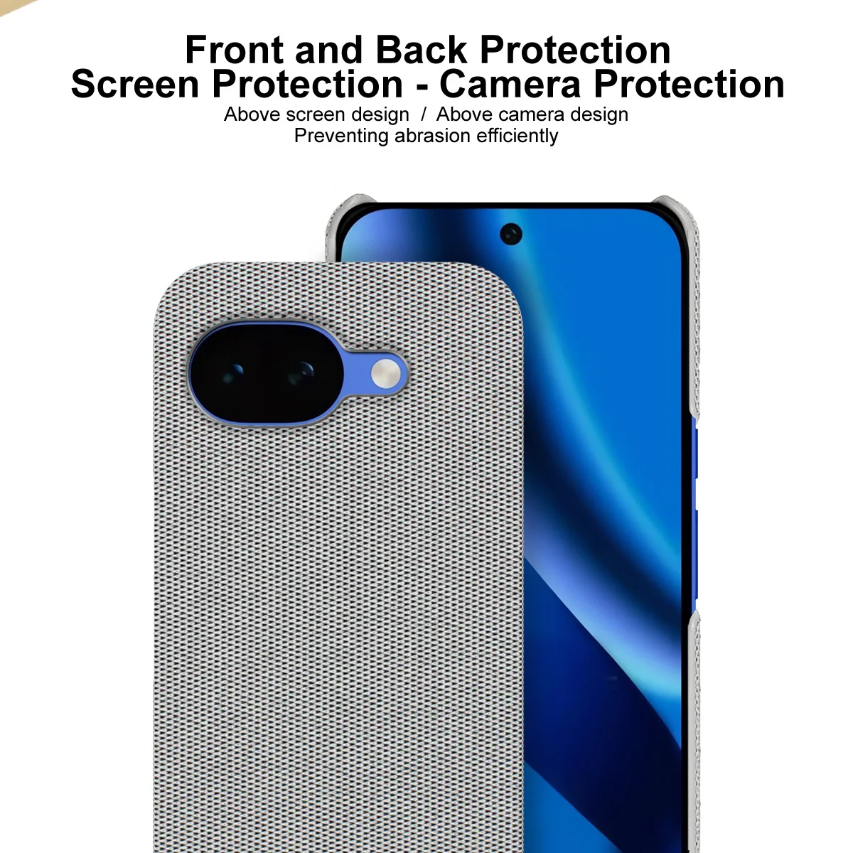 Etui z tkaniny serii IMAK Ruiyi do Google Pixel 10a, twarda obudowa — zdjęcie produktu 5