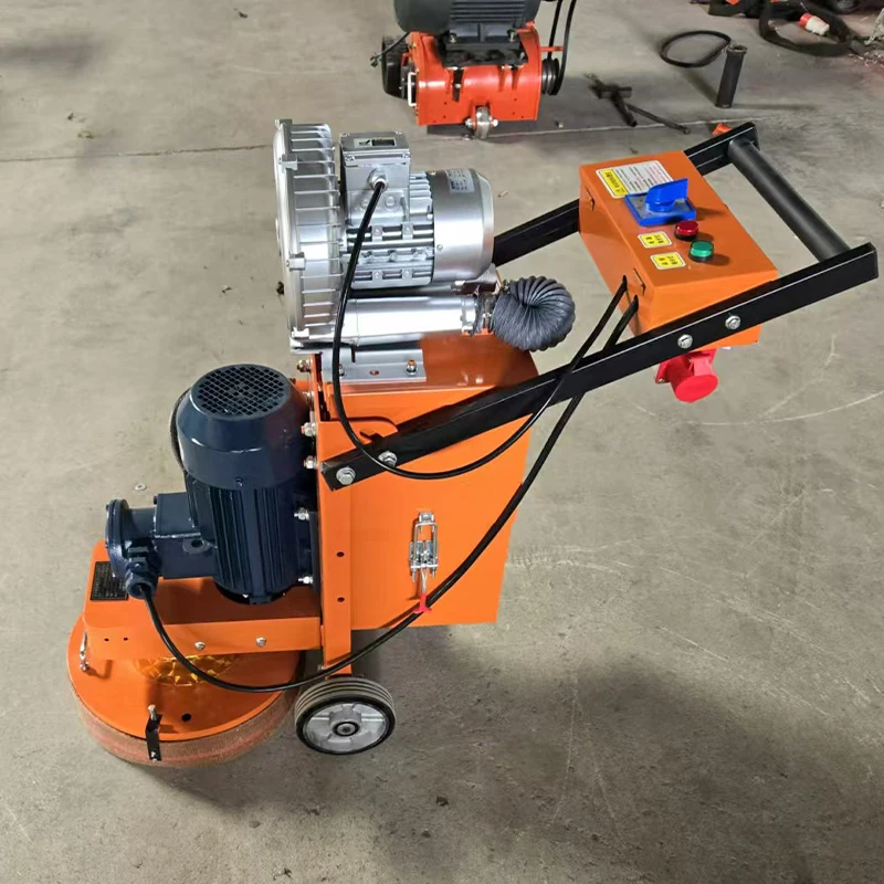 Epoxy Floor Grinding Machine Hand Held Concrete Polisher 380V 3Phase for Industrial Building Construction