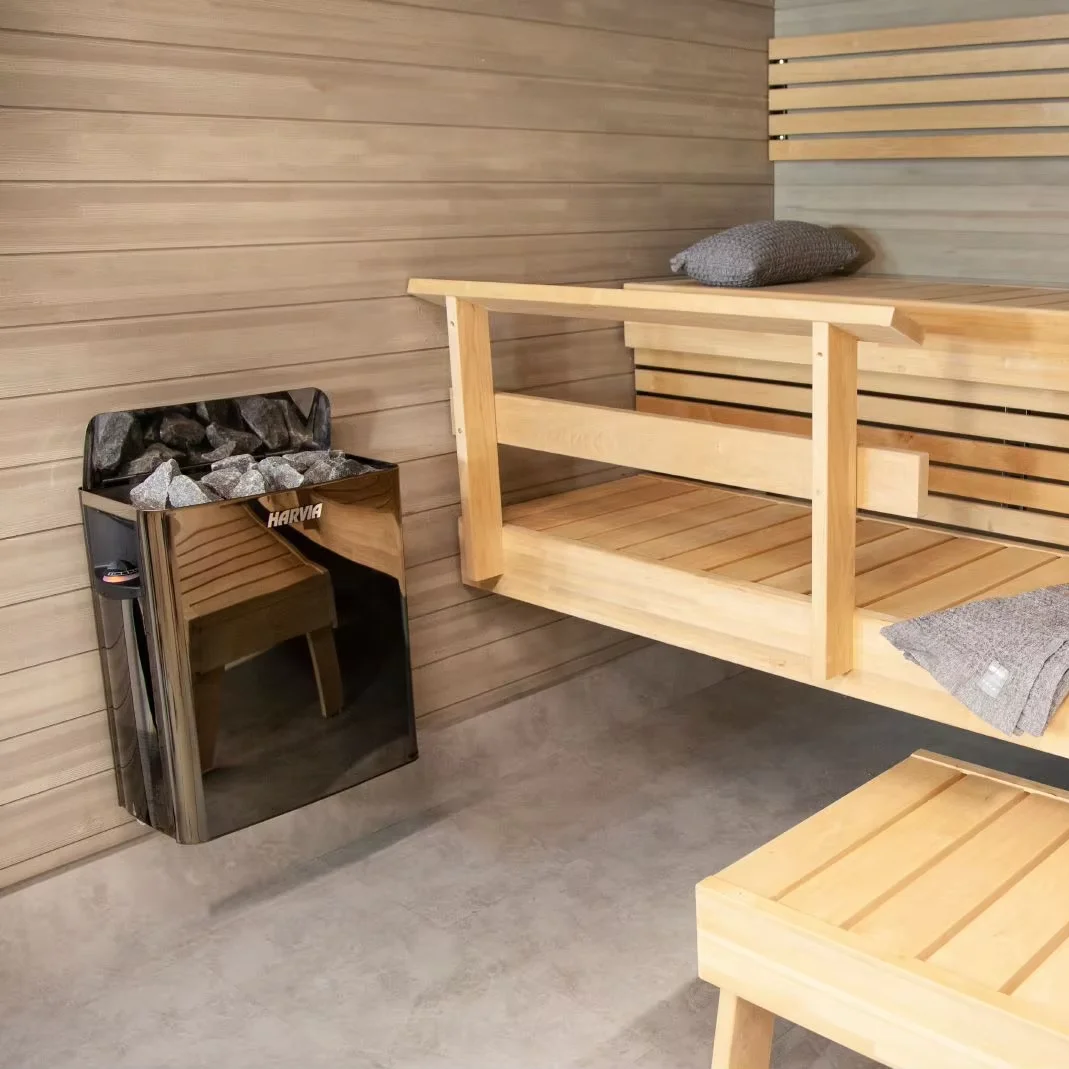 Hot selling：Dry Steam Sauna Room the Wall Stainless Steel Electric SW60 6KW  Blacksteel Sauna Heater Stove Sauna Equipmen