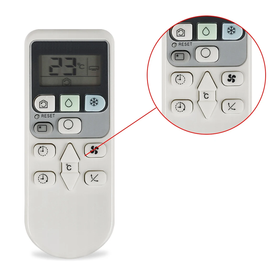 Air Conditioning Remote Control Replacement Direct for Hitachi RAS-S18CAK X18CBK E18CYK 26/36BCY