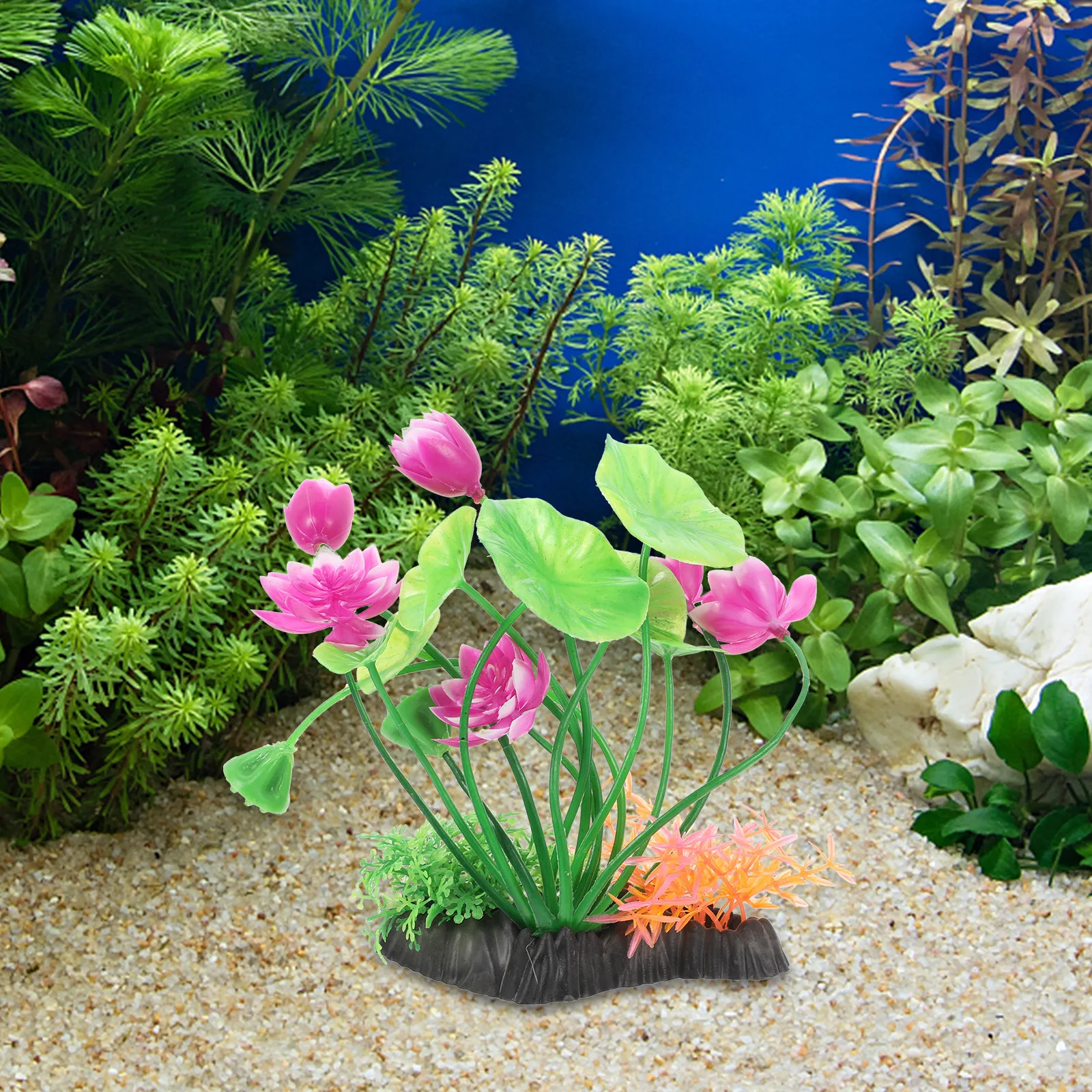 Non Planted Aquarium Fish - 프리미엄 인조 수족관 식물, 생생하고 사실적인