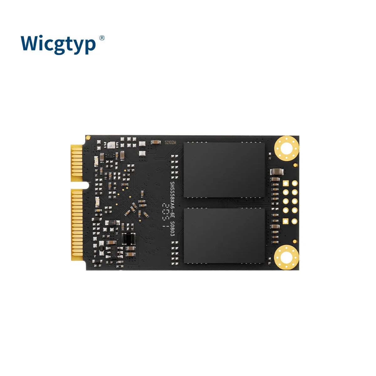 Wicgtpy mSATA SSD 128gb 256gb 512GB mSATA SSD 1TB 2TB HDD For Desktop 3x5cm Internal Solid State Hard Drive for Hp Laptop